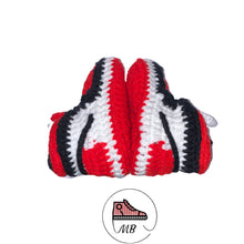 Baby Crochet MB-1 Alt Red & White" (0-12 Month's) - MumyBuddy
